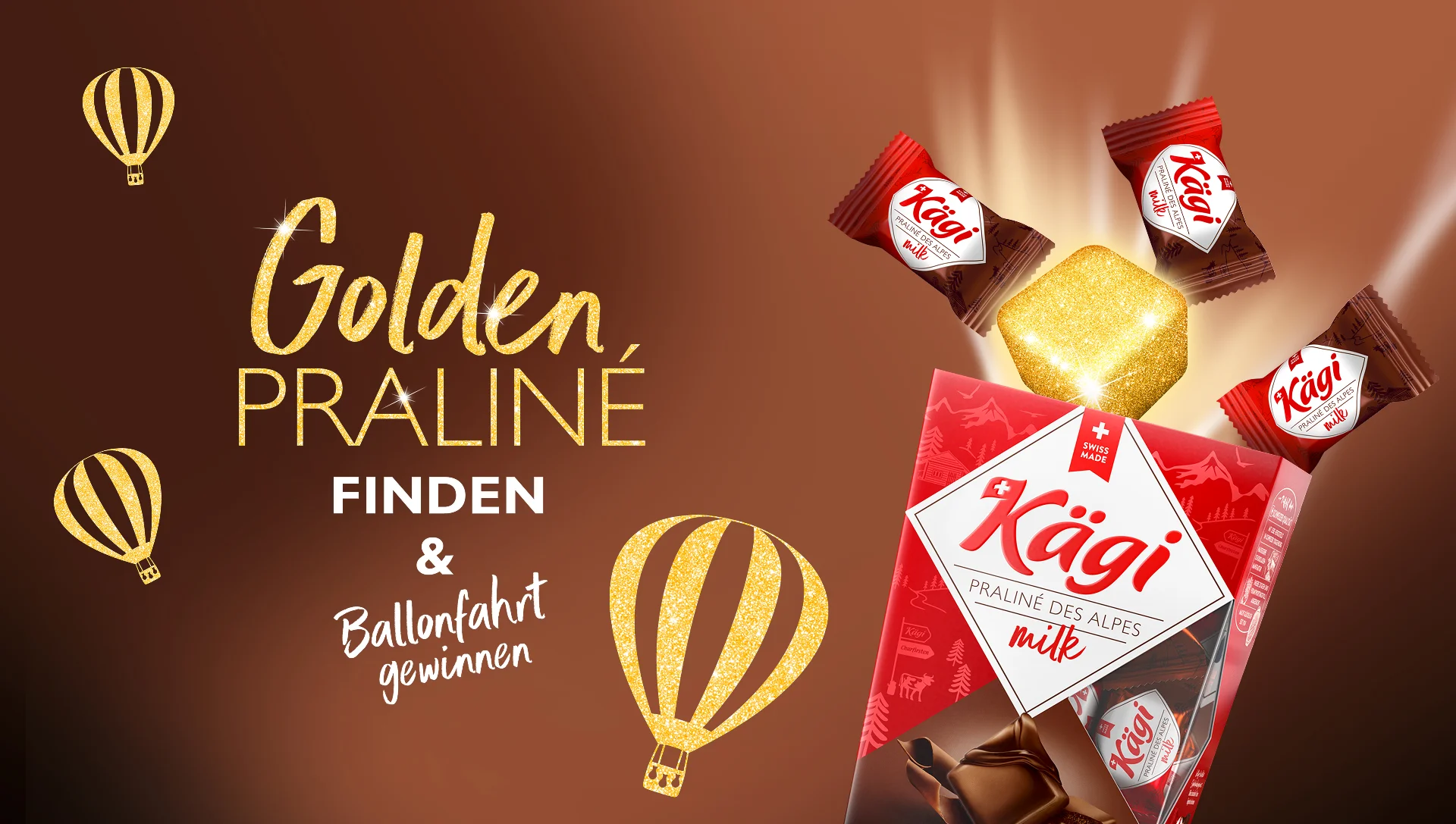Kägi Golden Praline Banner